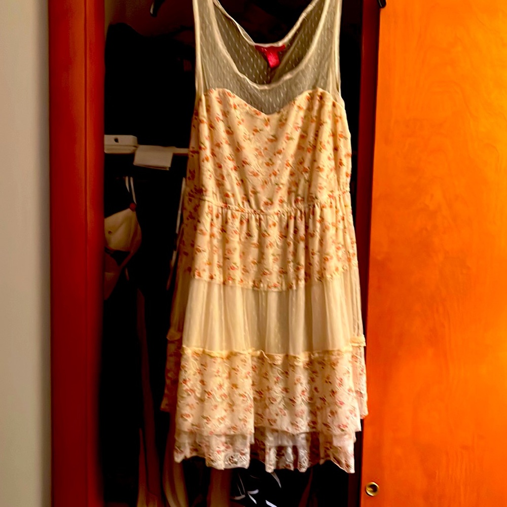 Adorable flower print dress